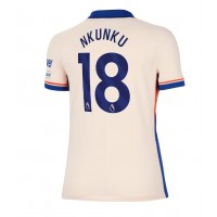 Camisa de time de futebol Chelsea Christopher Nkunku #18 Replicas 2º Equipamento Feminina 2024-25 Manga Curta